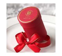NYMFEA yaoqijie Nuevo Cilindro Caja de Caramelo de Chocolate Favores de Boda y Cajas de Regalo for decoración de Bodas Bolsas de Regalo Suministros de Fiesta Lasting (Color : Red, Size : 10pcs)