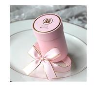 NYMFEA yaoqijie Nuevo Cilindro Caja de Caramelo de Chocolate Favores de Boda y Cajas de Regalo for decoración de Bodas Bolsas de Regalo Suministros de Fiesta Lasting (Color : Rosa, Size : 10pcs)