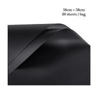 NYMFEA yaoqijie Papel Brillante for Envolver Flores de Estilo Coreano, Papel Impermeable Mate Grueso de Color sólido, Suministros de Embalaje de Regalo for Ramo Floral Lasting (Color : 3)