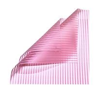 NYMFEA yaoqijie Papel de Embalaje de Flores a Rayas Papel de Regalo de Flores a Prueba de Agua Ramo Floral Suministros de Embalaje de Regalo 20 Cuentas/Paquete Lasting (Color : Rosa)
