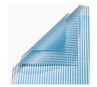 NYMFEA yaoqijie Papel de Embalaje de Flores a Rayas Papel de Regalo de Flores a Prueba de Agua Ramo Floral Suministros de Embalaje de Regalo 20 Cuentas/Paquete Lasting (Color : Light Blue)