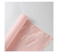 NYMFEA yaoqijie Rollo de Papel con Agujeros Huecos de 50cmX10 Yardas, Material de Embalaje de Ramo de Flores, floristería, Rosa, Regalo, Forro de decoración, Papel de Red Lasting (Color : Color 010)