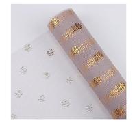 NYMFEA yaoqijie Rollo de Papel for Envolver Flores de 50CMX5Y, Suministros Florales for Flores Frescas, Embalaje de Ramo de floristería de Malla Lasting (Color : Light Purple)