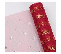 NYMFEA yaoqijie Rollo de Papel for Envolver Flores de 50CMX5Y, Suministros Florales for Flores Frescas, Embalaje de Ramo de floristería de Malla Lasting (Color : Wine Red)