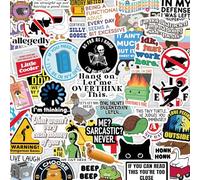 Nymora 300 Stück Lustige Aufkleber Set, Sticker Buch für Erwachsene, Journaling Zubehör, Cute Vinyl-Sticker für Laptop, Tagebuch, Wasserflaschen