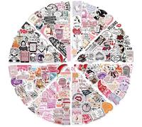 Nymora 400 Retro-Tagebuchaufkleber Set, Cute Sticker Buch für Erwachsene, Journaling Zubehör, Vinyl-Aufkleber für Laptop, Tagebuch & Scrapbook, Wasserdicht