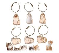 Nymora Colgante para Pelos de Mascotas - Porta Pelos de Gato | Llavero para Guardar Pelo de Gato | Urna para Mascotas | Recuerdo para Mascotas