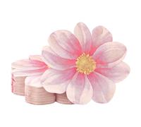 Nymora servietten rosa servietten blumen 40 Stück 2-lagige Einweg Papierservietten für Party, Hochzeit, Geburtstag & Tischdekoration