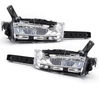 Nymzooi lámpara de cabeza Conjunto de faros delanteros para Lexus NX200T NX300 2018 2019, luces antiniebla, DRL(Pair)