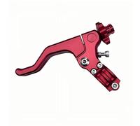 Nymzooi Palancas de freno Palanca embrague corta acrobacias motocicleta para Suzuki RM85 RM125 RM250 RMZ250 RMZ450 RMX250R RMX250S DR250R(Rojo)