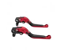 Nymzooi Palancas de freno Palancas de embrague y freno plegables para DUCATI para SCRAMBLER 1100 800 Full Trottle/para Icon 2018-2024(Rojo)
