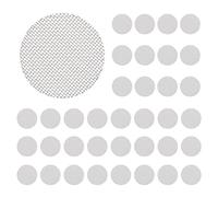 Nynkyon 50 Piezas Filtro de Pipeta, Malla de Acero Inoxidable, Filtros de Malla Metálica, Filtro de Pipa de 15mm para Hookahs, Bongs, Pipas de Taladro