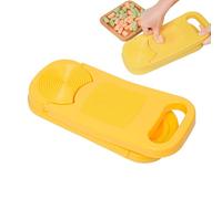 Nyoki - Tabla de cortar de pasta hecha a mano, herramienta auténtica Gunoki para cocinar, molde antideslizante para albóndigas, accesorios para el hogar y restaurantes