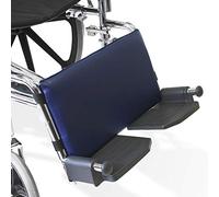 NYOrtho Almohadilla para reposapiés para silla de ruedas, soporte acolchado para pantorrillas y estabilizador inferior de la pierna, accesorio de vinilo antideslizante para silla de ruedas con correas