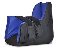 NYOrtho Cojín protector de talón - Almohada para aliviar la presión con paquete de gel de enfriamiento para úlceras de talón, apertura en la cubierta de rendimiento de curación bariátrica | Bota única