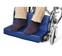 NYOrtho Reposapiés para silla de ruedas, almohadilla elevadora, protector de cojín para piernas, se asegura fácilmente con correa de liberación rápida BD732 , Seat Widths 16" - 20", Plataforma para pies de 5 cm., 1