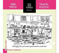 NYPC Mini Puzzle 100 pcs : Peanut Butter Sandwich