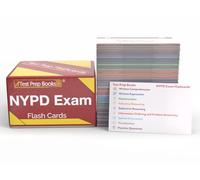 NYPD Exam Study Cards: New York City Police Officer Exam Prep and Practice Test Questions [Full Color Cards]