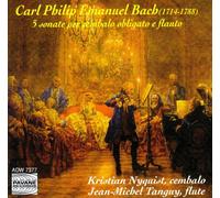 Nyquist - 5 Sonates Pour Clavecin Et Flute Traversiere