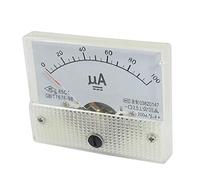 NYRXRYTCA Clase 85C1 Destacados 2.5 Precisión DC Eficacia confiable 0-100uA Amperímetro analógico Panel Medidor Medidor Transformador de Potencia