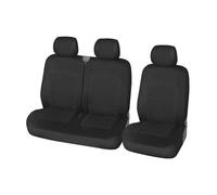 NYSAASDST Auto Stoelbeschermer Fundas Universales Asientos Coche Mayoría Los Asientos 2 O 3 Piezas Accesorios Interiores(Negro)