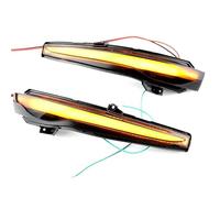 NYSAASDST Intermitentes Laterales LED 2 Luces Intermitentes Dinámicas Para Mercedes Para Benz CES GLC W205 X253 W213 W222 V Class W447 Señal Giro LED Indicador Espejo