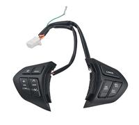 NYSAASDST Interruptor De Botón 4 (Color) Luz Trasera Roja para Suzuki para Grand para Vitara II 2007-2013 Interruptores De Botón Control Crucero del Volante(Negro)