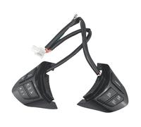 NYSAASDST Interruptor De Botón 4 (Color) Luz Trasera Roja para Suzuki para Grand para Vitara II 2007-2013 Interruptores De Botón Control Crucero del Volante(Piano Black)