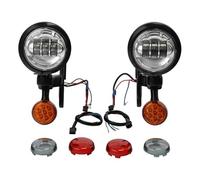 NYSAASDST Motocicleta Led Faro Intermitentes Motocicleta Para Touring Para Road King 1994-2020 2021 2022 2023 2024(Tipo B)