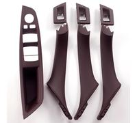 NYSAASDST Puerta Panel Manija Para Serie 5 F10 F11 523i 525i 528i 530i LHD Juego De Manijas Interiores Para Reposabrazos De Puerta De Coche 5141 7225 873 Cubierta Interior Tirador(Moka)