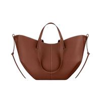 NYSBH Commuter - Bolsa de hombro para mujer, bolsa de hombro de gran capacidad con alas de nicho femenino, bolsa de mano, coñac, Medium