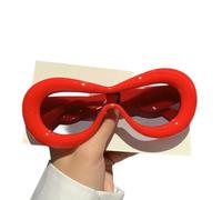 NYSBH - Gafas de sol para mujer, diseño de ojo de gato, color caramelo, divertidas, para fiestas, para niñas, c