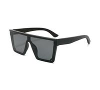 NYSBH - Gafas de sol unisex cuadradas de bambú de gran tamaño, estilo retro y moderno, Green