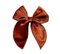 NYSBH - Lazos para el pelo de terciopelo verde oscuro, 12 x 13 cm, hechos a mano, lazo de terciopelo para niñas