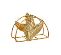 NYSBH - Servilletero dorado para encimera de uso al aire libre, organizador de cartas de correo, restaurante