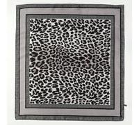 NYSDM Bufanda Cuadrada con Tacto de Seda Mujer, pañuelo con Estampado de Leopardo, Banda para el Pelo, pañuelo, Chal, Bufanda de Lujo de 70 cm