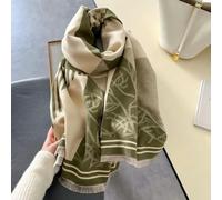 NYSDM Bufanda de Cachemira Mujer, chales y envolturas de Pashmina de Invierno, Bufandas Gruesas y cálidas a Cuadros a la Moda, estolas