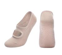 NYSDM - Calcetines de pilates para mujer, antideslizantes, transpirables, sin espalda, para yoga, tobillo desnudo, empeine desnudo, calcetines deportivos para ballet y gimnasio, A56, Talla única