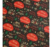 NYSDM - Hoja de papel de regalo de 50 x 70 cm por hoja, diferentes diseños de impresión, adornos de Navidad