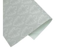 NYSDM - Papel de regalo para el día de San Valentín, diseño retro, color verde, de alto valor, embalaje floral ligero