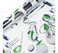 NYSDM - Paquete de rollos de gran tamaño para el Día de la Madre, Día del Padre, Día de San Valentín, papel de regalo, sentimiento de alta gama