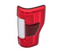 NYSFGOFJGOM Luces traseras Para Ford F250 F350 2017-2019 luces traseras LED lámpara freno trasero luz señal giro con orificio punto ciego no incluye módulo radar Kit luces traseras(bien)