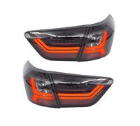 NYSFIFHSKFH Faros traseros Para Hyundai para IX25 para Creta 2014-2018 luz trasera LED de coche luces traseras antiniebla circulación diurna DRL Tuning Luces parachoques(Smoke)