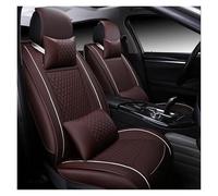 NYSFIFHSKFH Fundas Asientos Coche Funda De Asiento De Cuero Sintético para Mercedes Clase C W202 W203 W204 W205 Almohadilla Protector(Coffee2)