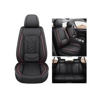 NYSFIFHSKFH Fundas Asientos Coche Fundas Universales para Asientos Coche con Soporte Lumbar para Ford para Ecosport para Escape para Everest para Fiesta Almohadilla Protector(Black A)