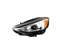NYSGMVBDOFH Faros delanteros Para Ford Para Edge Versión Estadounidense Faro Delantero Parachoques Luz Antiniebla Luz Circulación Diurna Faro Delantero KT4B-13W030-BH Montaje de faros(Izquierda)