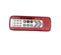 NYSGMVBDOFH Faros traseros Para VOLVO FM9 FM12 FH12 FH13 FMX500 82483073 82483074 1 Uds 24V luces traseras LED luces traseras combinadas Luces matrícula(bien)