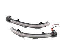 NYSGMVBDOFH Intermitentes LED Dinámicos Y Brillantes, Versión Transparente Para VW Para Golf 7 Limousine Para Variant Sportsvan 2014- Señal Giro Espejo(Crystal)