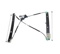 NYSGMVBDOFH Para A6 C7 2011-2018 Reemplazo Sin Motor Elevalunas Eléctrico Delantero Izquierdo Derecho Elevador Ventanas Trasero(1Pc Left)