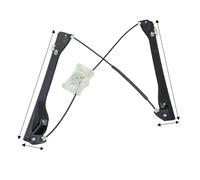NYSGMVBDOFH Para Skoda Para FABIA Para MK3 Reemplazo De Palanca De Ventana Elevalunas Eléctrico Delantero Sin Motor Elevador Ventanas Trasero(1PC Left)